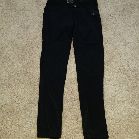 Used Black Sean John Stretch Pants Size Large - Picture 3 of 6